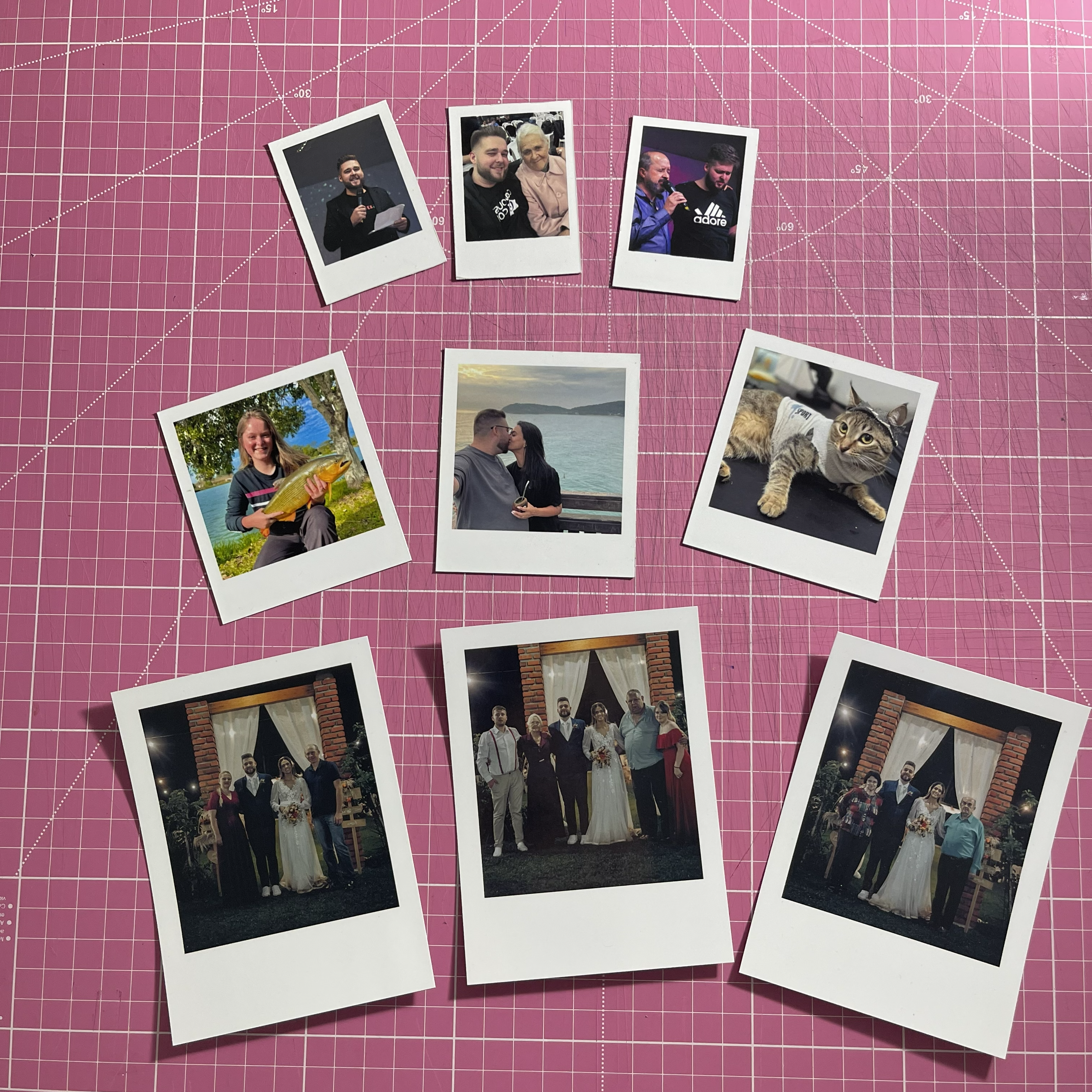 Kit Fotos Polaroid - 3 Tam.