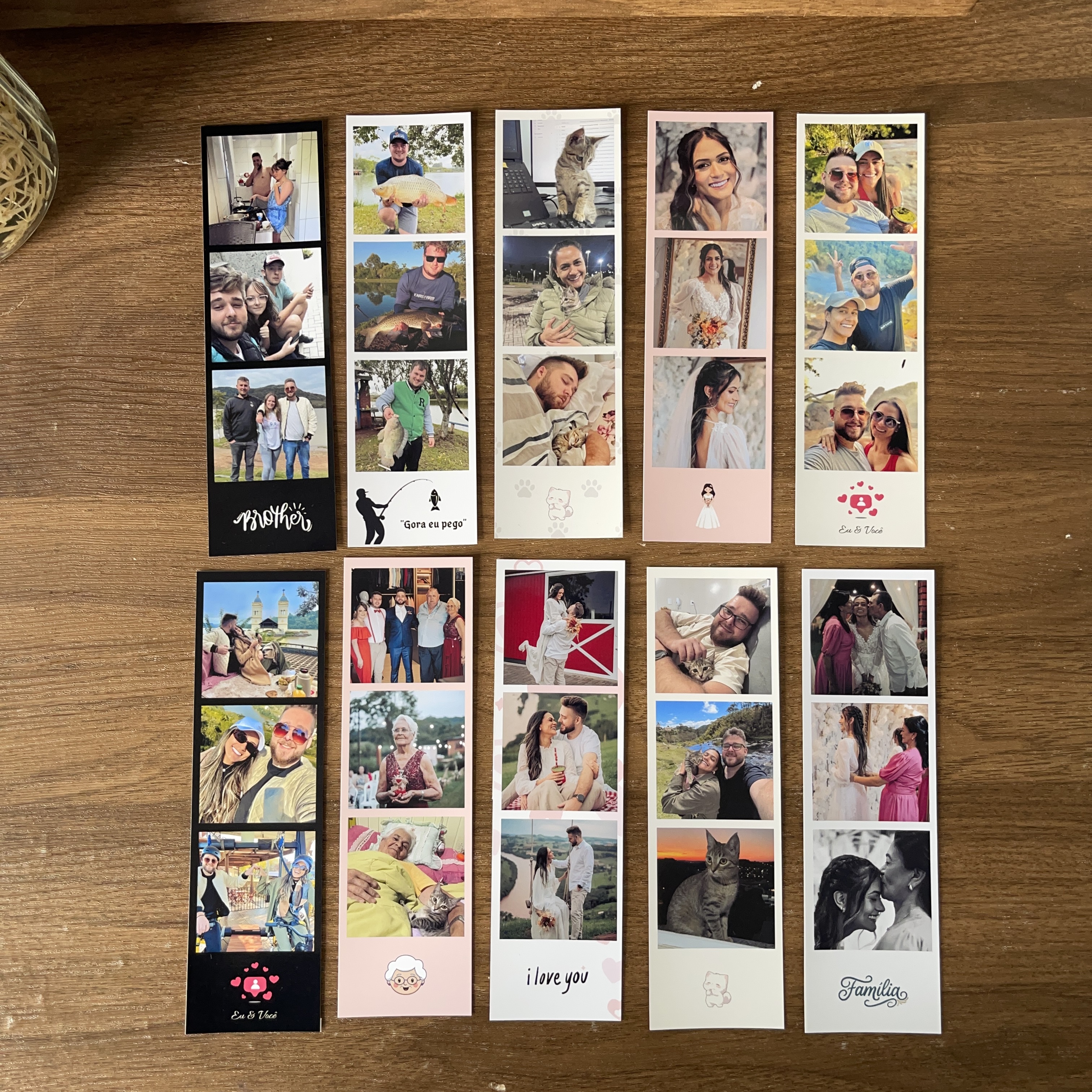 Modelo Tirinha de Fotos com Emoji Premium (Canva Pro)